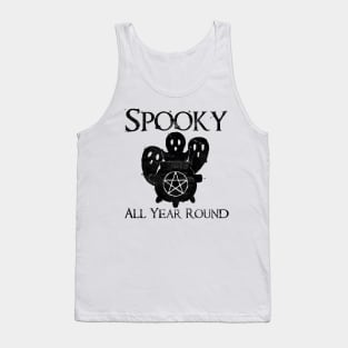 Spooky All Year Round - Dark Tank Top